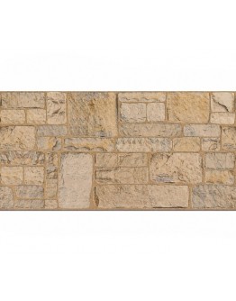ПАНЕЛ ДЕКОРАТ. 3D С-104  КАМЪК СВ. БЕЖОВ 100/50/2см. 15бр/кашон